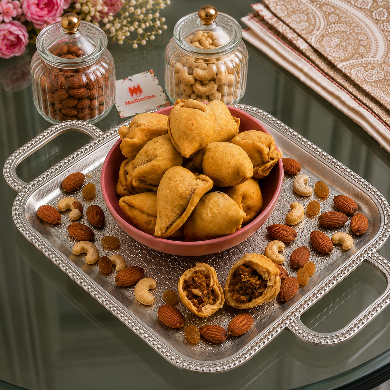 Dryfruit Samosa